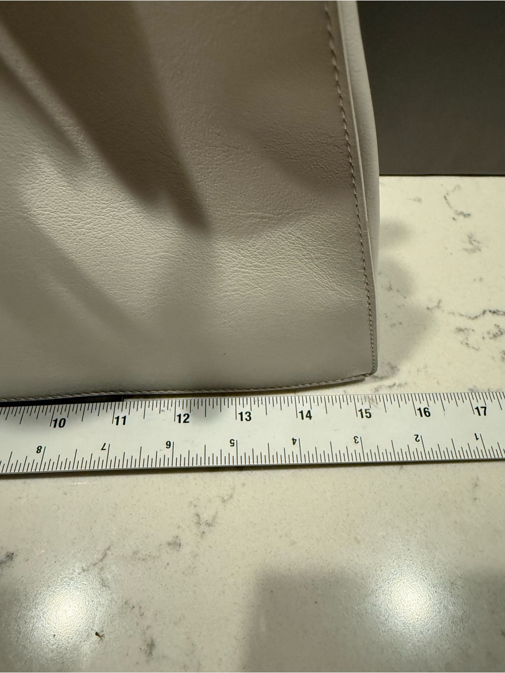 Furla Soft Hobo Shoulder Bag in Light Gray with Black Strap - Picture 12 of 16